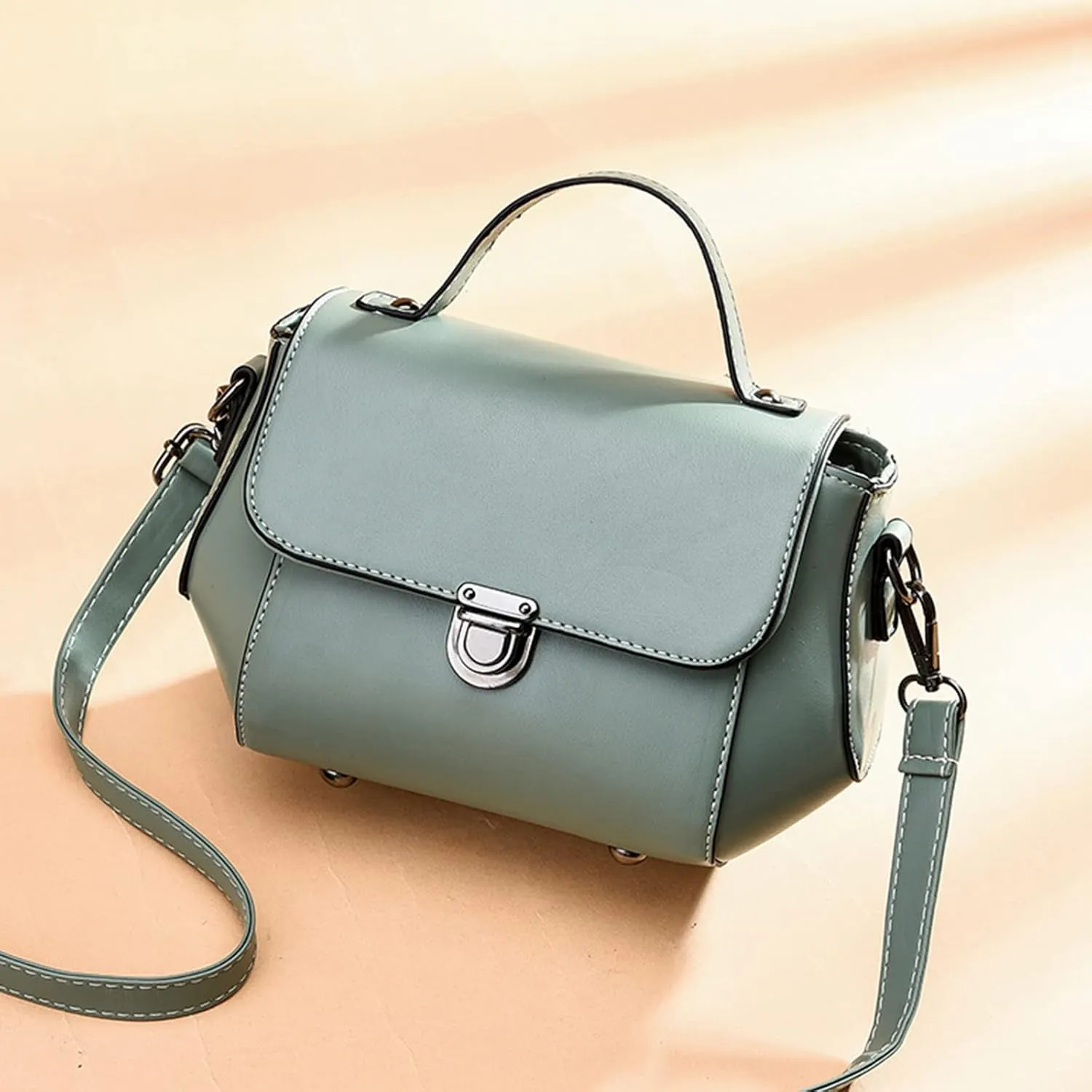 NICOLE & DORIS Small Handbags Crossbody Bag for Women Elegant Shoulder Bag PU Leather Ladies Messenger Bags Satchel Bag