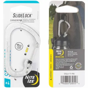 Nite Ize Slidelock Carabiner Stainless Steel Silver #4