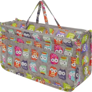 Owl Travel Cosmetic Bag for Women, Owl Zipper Pouch Organizer Makeup Bags for Travel, Portable Owl Purse Toiletry Storage, Owl Gift Bags for Owl Lovers