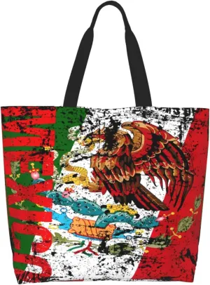 Polish Flag Poland Polska Eagle Women's Tote Bag Large Capacity Single Shoulder Bags Handbag for Shopping Work