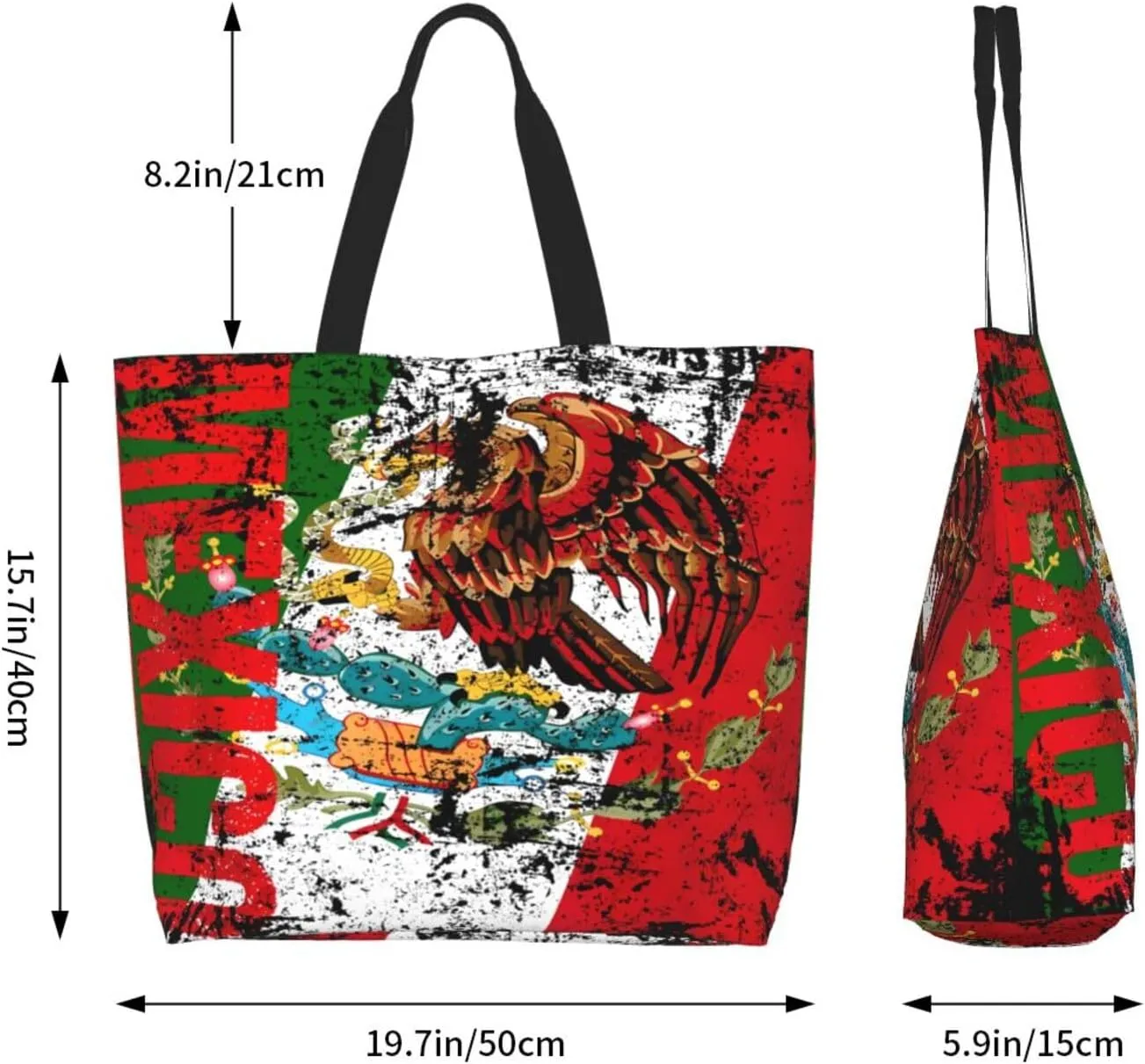 Polish Flag Poland Polska Eagle Women's Tote Bag Large Capacity Single Shoulder Bags Handbag for Shopping Work