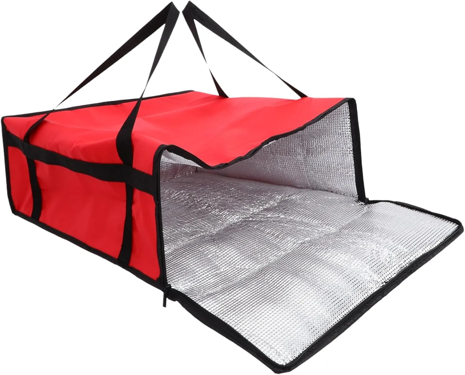 PRETYZOOM Insulated Takeout Bag Large Capacity Food Bag for Pizza Non-woven Insulated Heat Preservation Lightweight