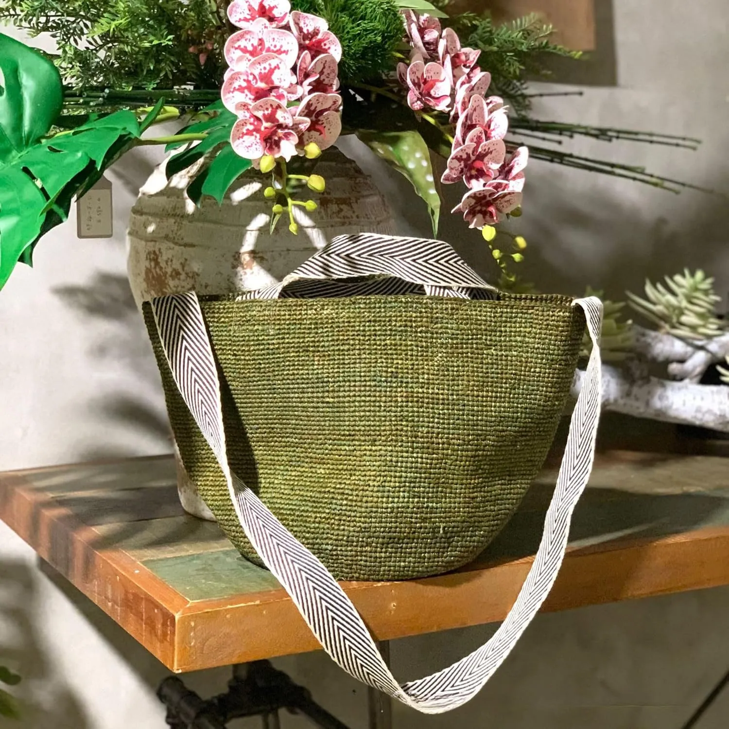 Raffia Straw Woven Handbag Shoulder Crossbody Bucket Bag Beach Vacation Hobo Versatile Crochet Large Capacity Chic Summer