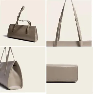 Retro Genuine Leather Handbag for Women Armpit Shoulder Crossbody Bag Vintage Clutch Minimalist Versatile,chic Stylish