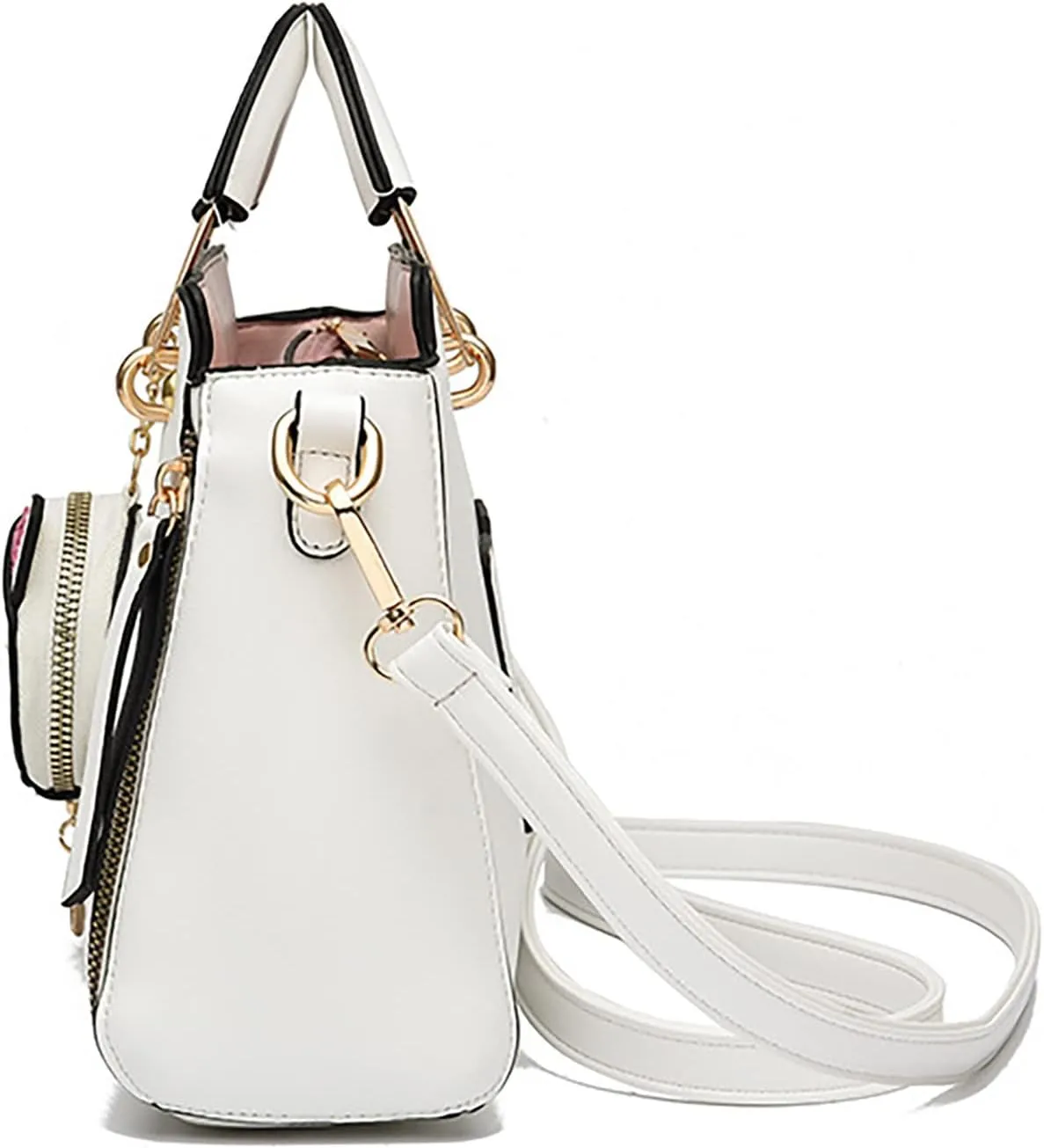 Satchel Bags for Women Cute Hobo Tote Handbags Clutch Purses with Zipper Closure Lightweight Work Bag