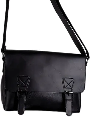 Shoulder Bags Single Shoulder Bag Leather Retro Briefcase Crossbody Bags Messenger Bags for Men Luxury Bag(Black)