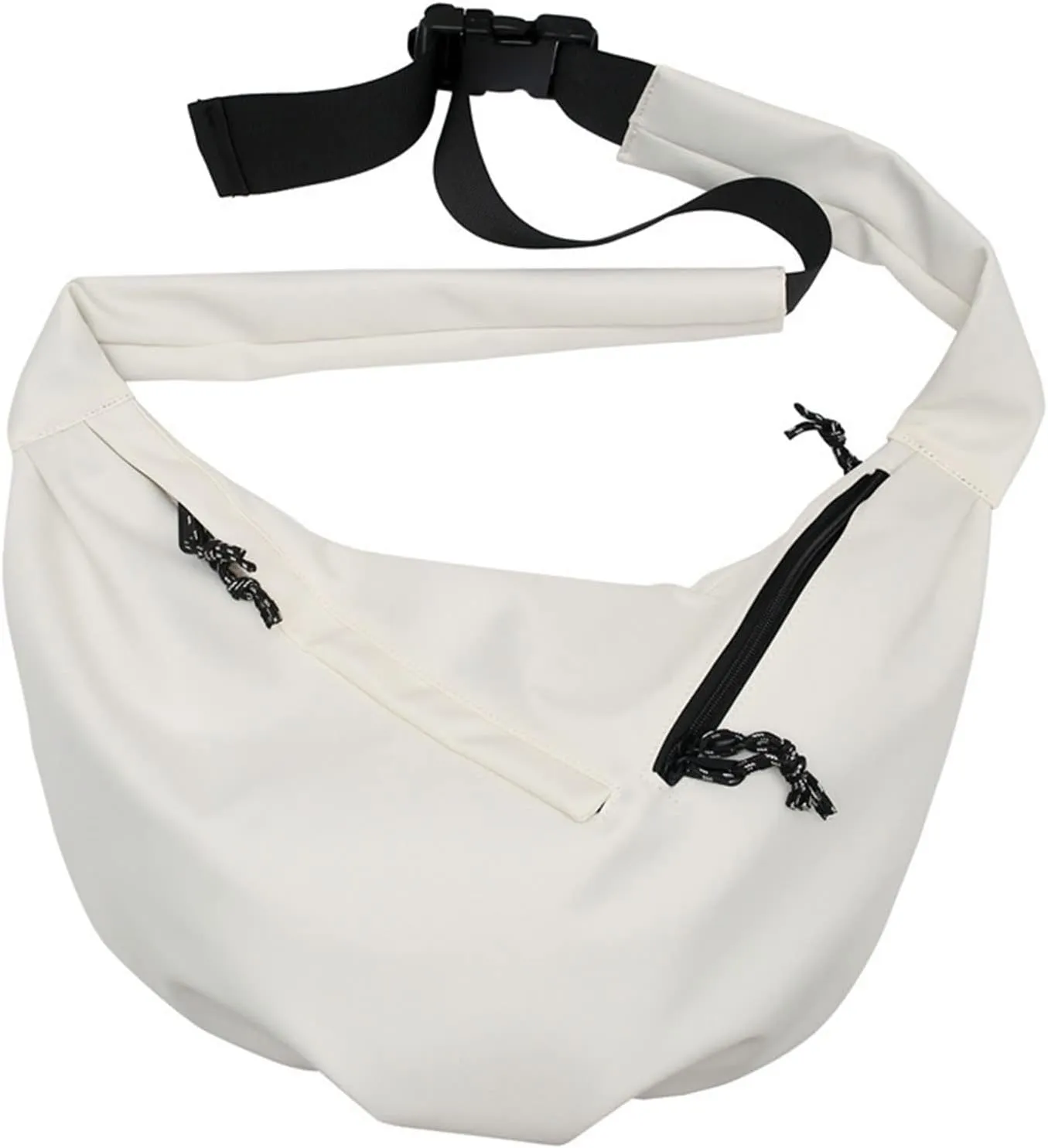 Sling Bag Crossbody Backpack for Men Locomotive Cool Dumpling Shoulder Bag Casual Men And Women Single Shoulder