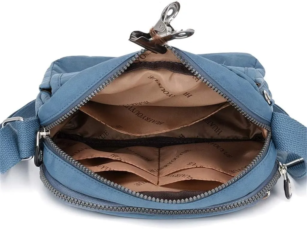 Small Shoulder Bags,purses for Women Vegan Leather Crossbody Handbag Clutch Hobo Purse Soft Bucket Bag In Denim, B4/deep Blue