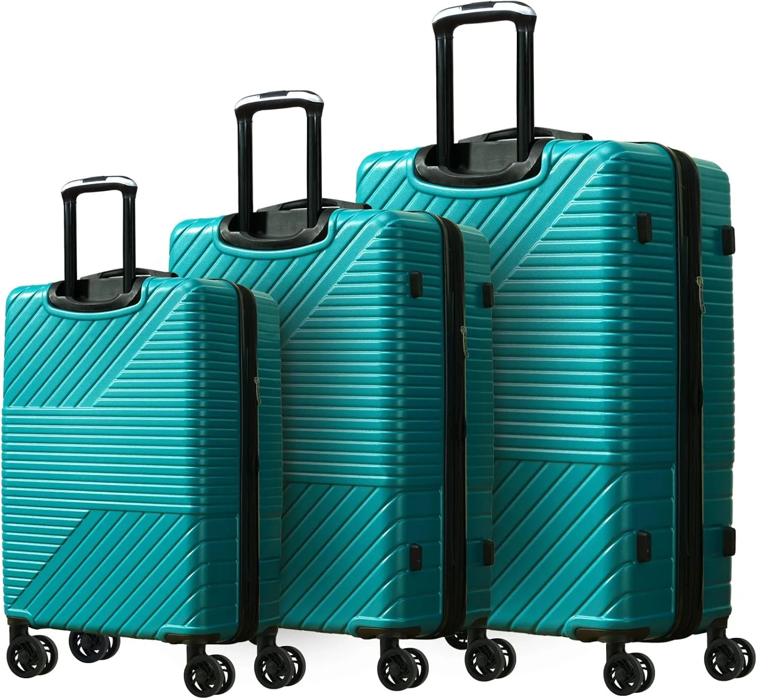Stylish Hardshell Luggage Set for Stress-Free Travel, Double Spinner Wheels, Lightweight and Spacious (20'', 24'', 28'')