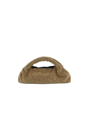 Top Handle Shimmer Clutch