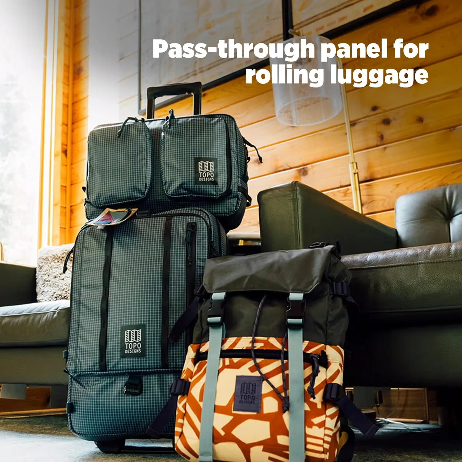 Topo Designs Apex Global Briefcase  Nylon Ripstop Fabric, Weatherproof Commuting Travel Pack with Oversized Zips, Made with 100% Recycled Materials (Black)