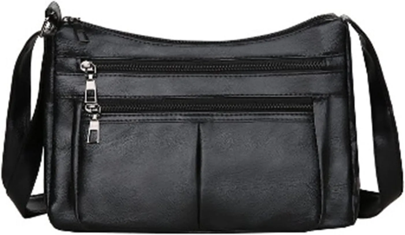 Tote Bag For Women Casual Leather Retro Shoulder Bags Versatile Cross Body Handbags For Shopping Travel Essential E