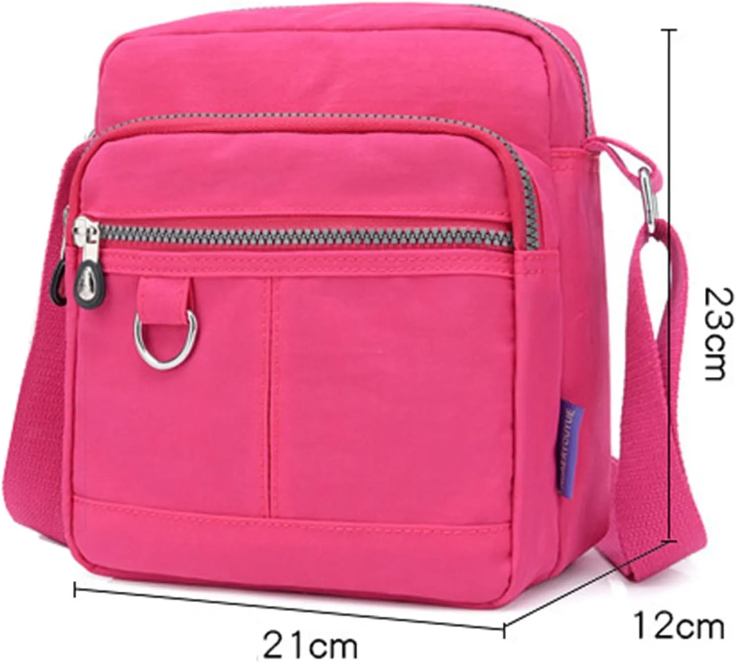 Tote Bag For Women Casual Nylon Square Bags Purse Handbag Crossbody Bag Shoulder Bag Handbag For Shopping Travel Essential