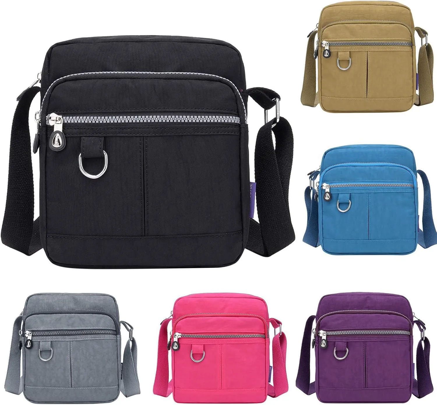 Tote Bag For Women Casual Nylon Square Bags Purse Handbag Crossbody Bag Shoulder Bag Handbag For Shopping Travel Essential