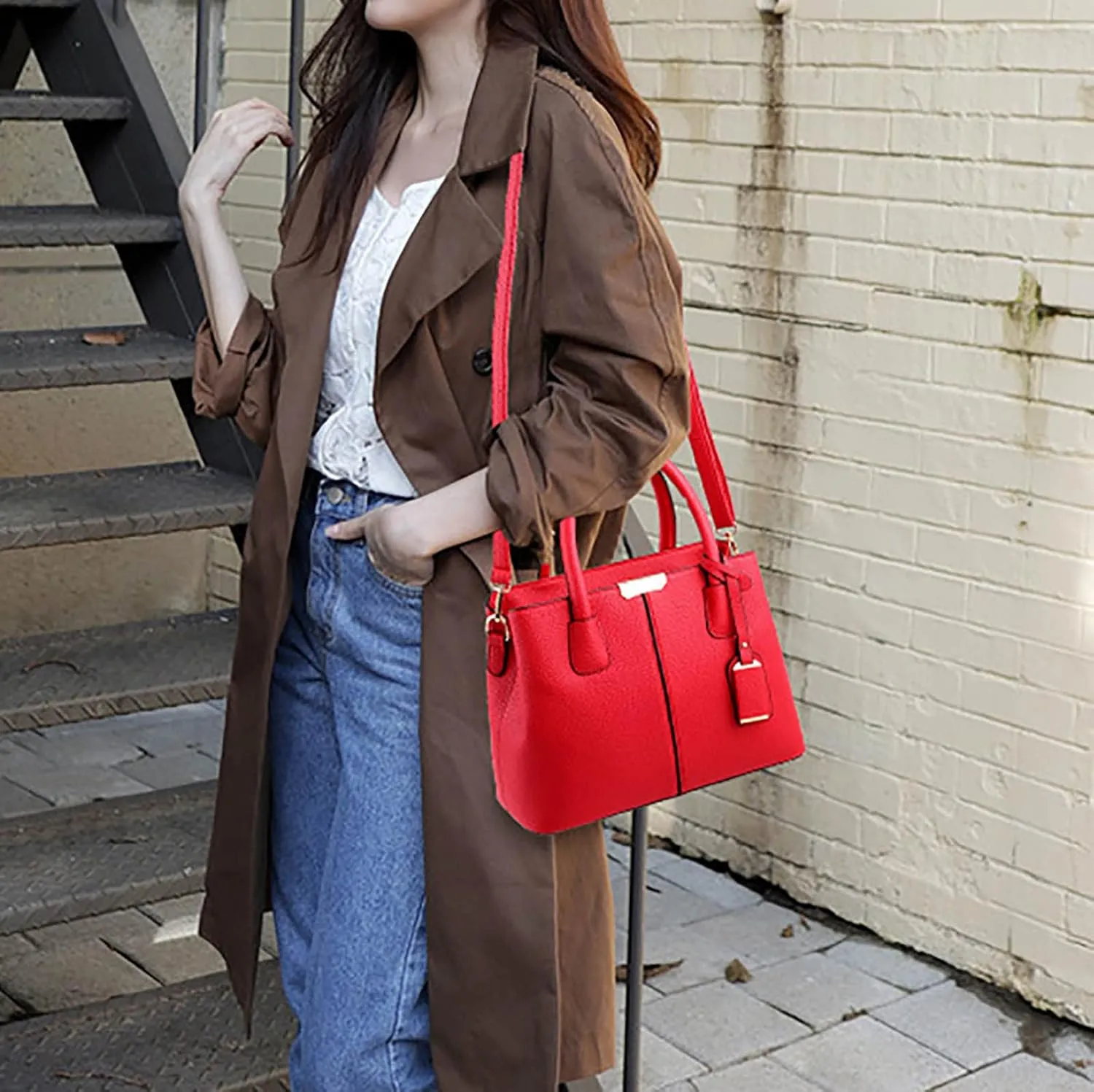Tote Bag For Women High Capacity Zipper Hobo Messenger Bag New Pattern Simple Handbag Shoulder Bags Cross Body Bags D