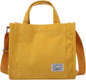 Tote Bag For Women Large Capacity Canvas Handbag Letter Printed Shoulder Messenger Bag Crossbody Bags For Shopping