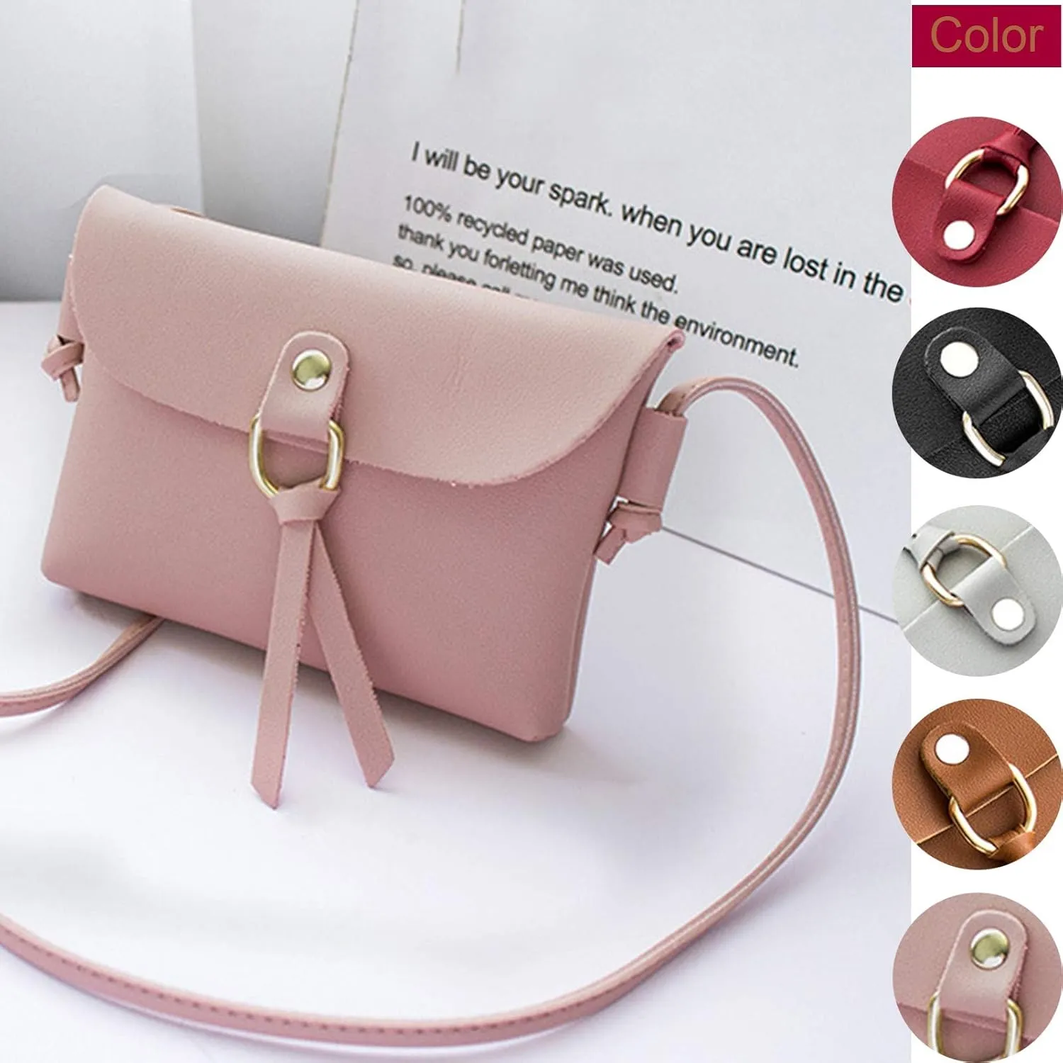 Tote Bag For Women Mini Tassels Square Cross Body Bags Solid Cover Telephone Shoulder Bag For Shopping Travel E