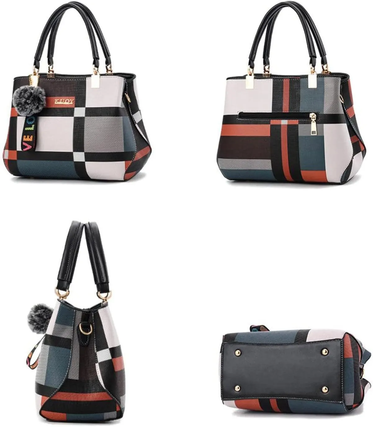 Tote Bag For Women Retro Hobo Handbags Woman Large Designer Ladies Bag Pocket Purse Leather For Daily Shopping Travel