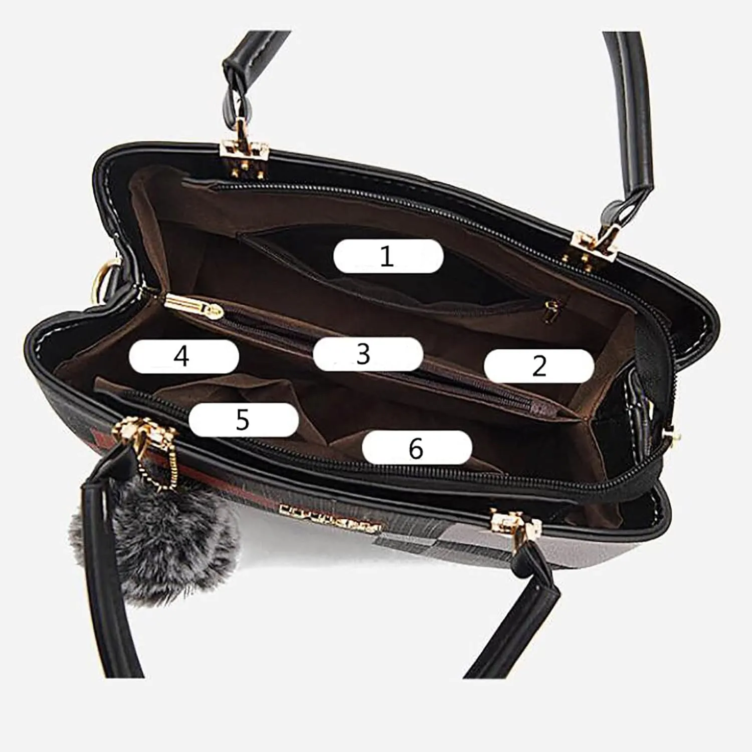 Tote Bag For Women Retro Hobo Handbags Woman Large Designer Ladies Bag Pocket Purse Leather For Daily Shopping Travel