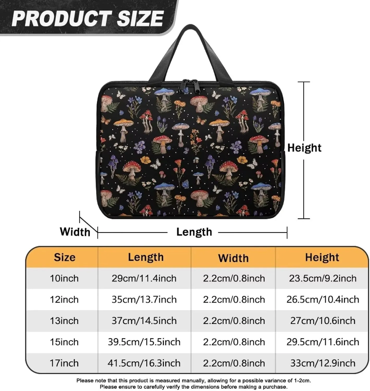 Uasibuni 15.6In Laptop Tote Bag for Travel,13" Computer Bag,14" 15" 17" 17.3" Laptop Messenger Bags