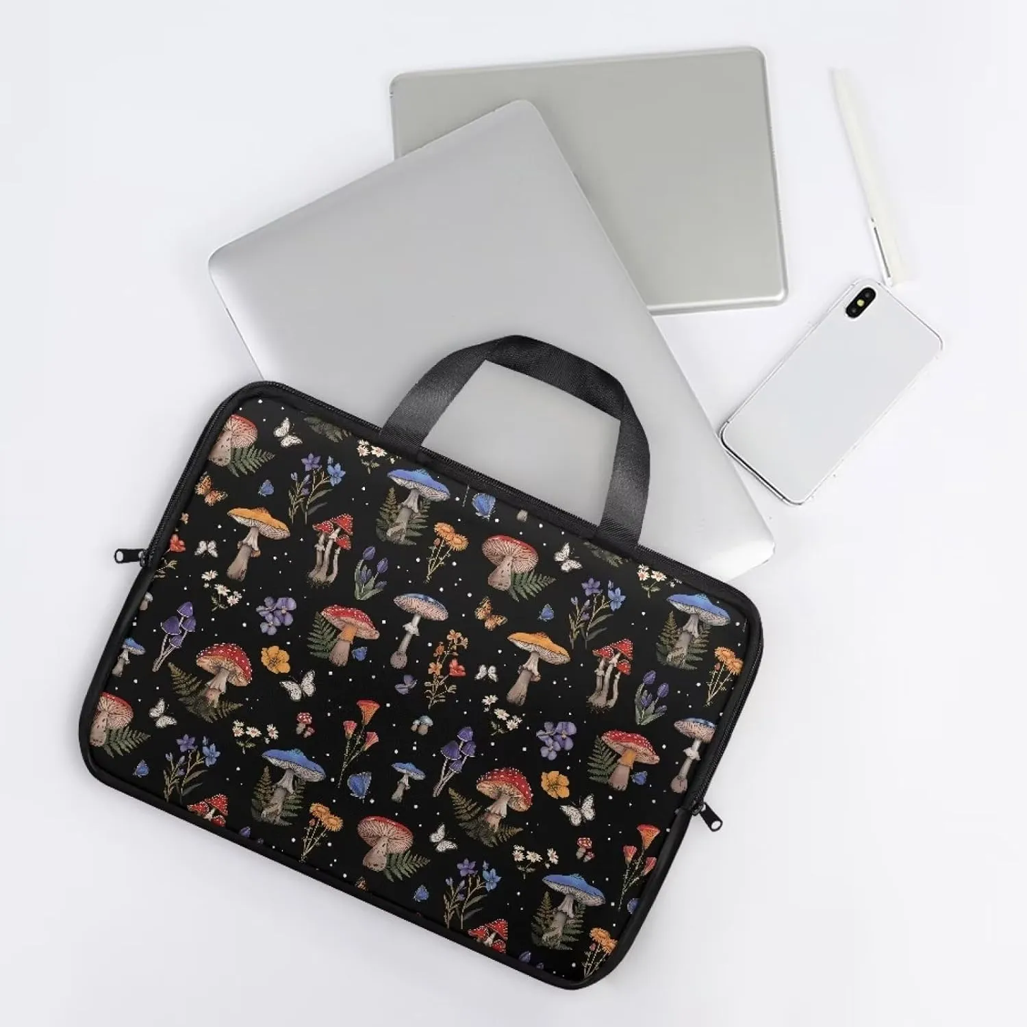 Uasibuni 15.6In Laptop Tote Bag for Travel,13" Computer Bag,14" 15" 17" 17.3" Laptop Messenger Bags