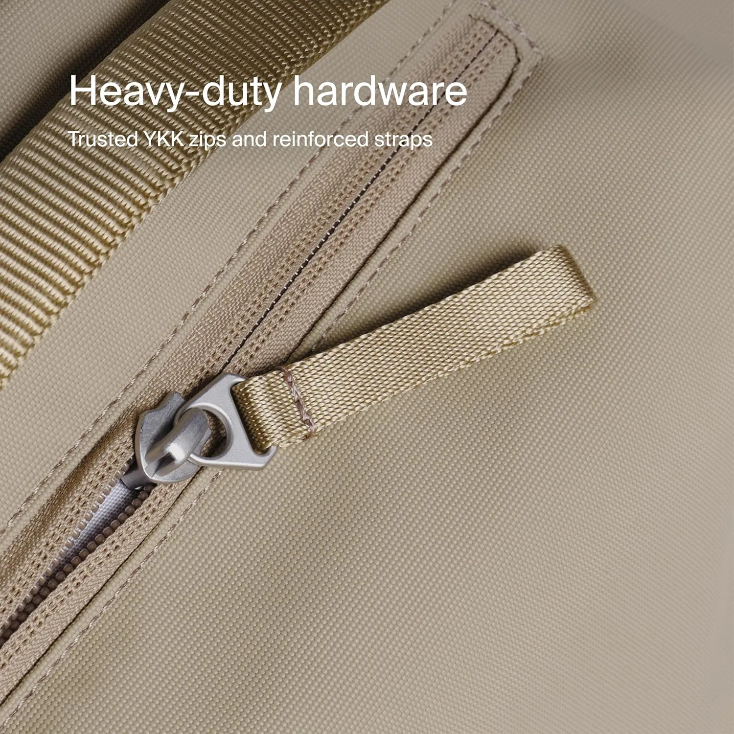 Urth Norite 24L Modular Camera & Laptop Travel Backpack  Water Resistant, Anti-Theft, Recycled Bag for DSLR, 13-16 Inch Laptop in Beige