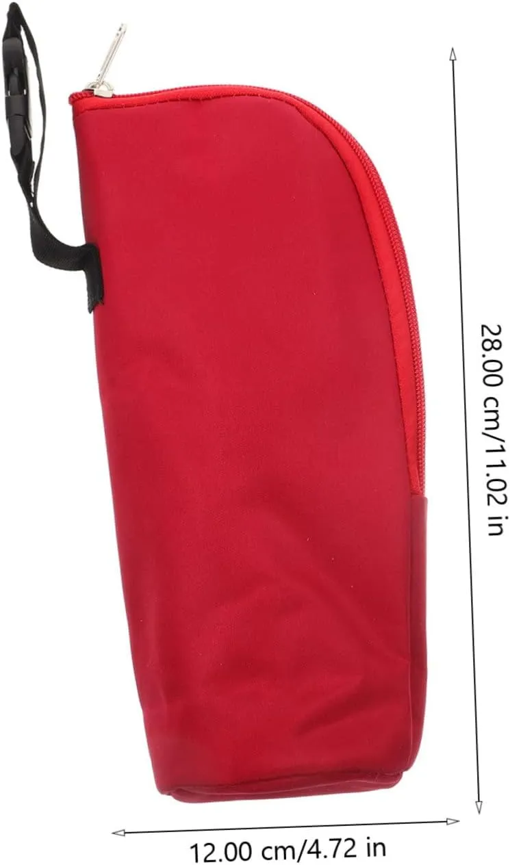 Vaguelly 1 Set Insulated Bottle Bag Thermal Nursing Pouches with Trolley Lock Portable Milk Bottle Tote for Convenient Feeding the Go Keeps Milk Warm for Up to Hours