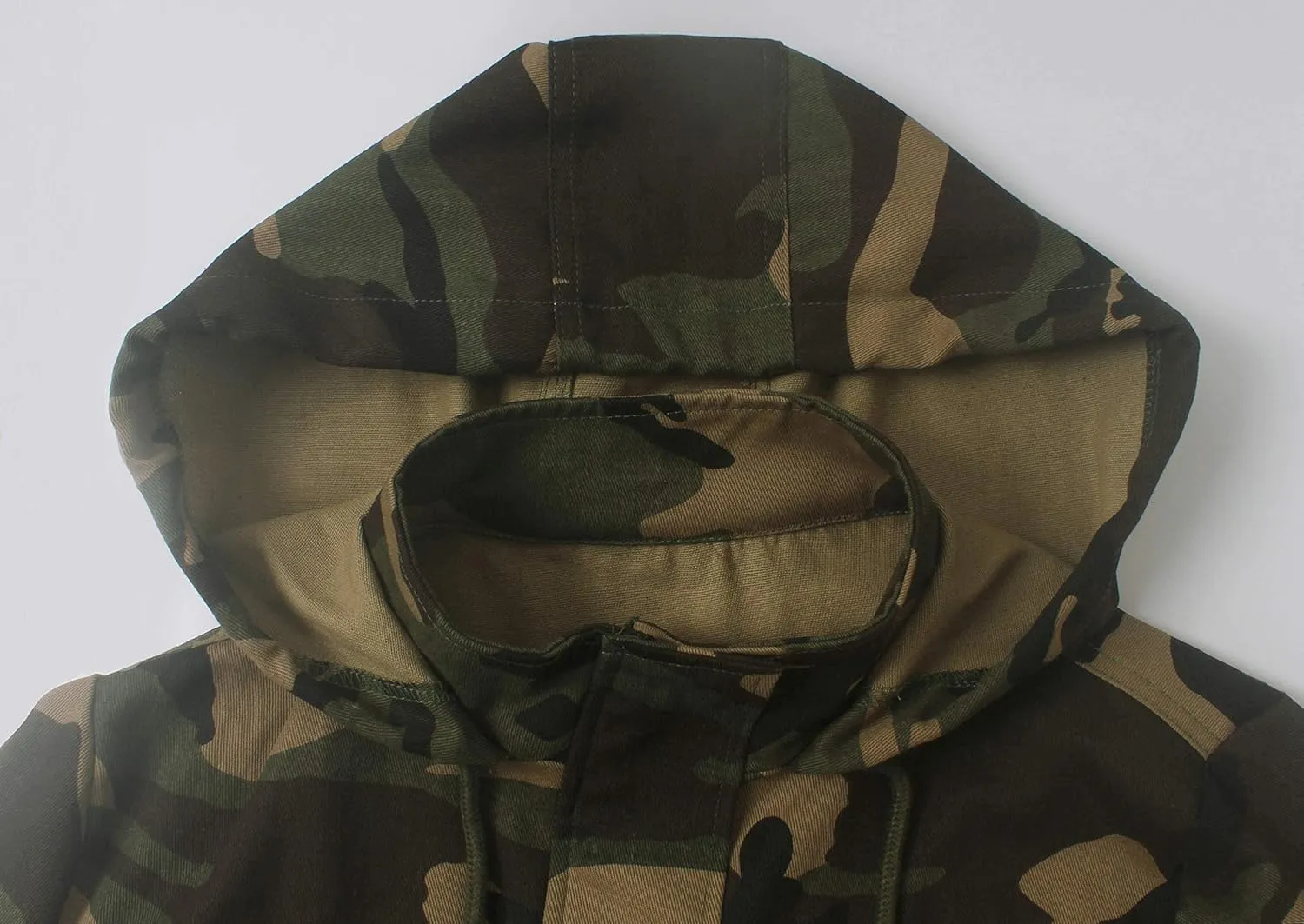 VisiChenup Camo Jacket for Women Lightweight Casual Long Sleeves Camouflage Coat with Pocket