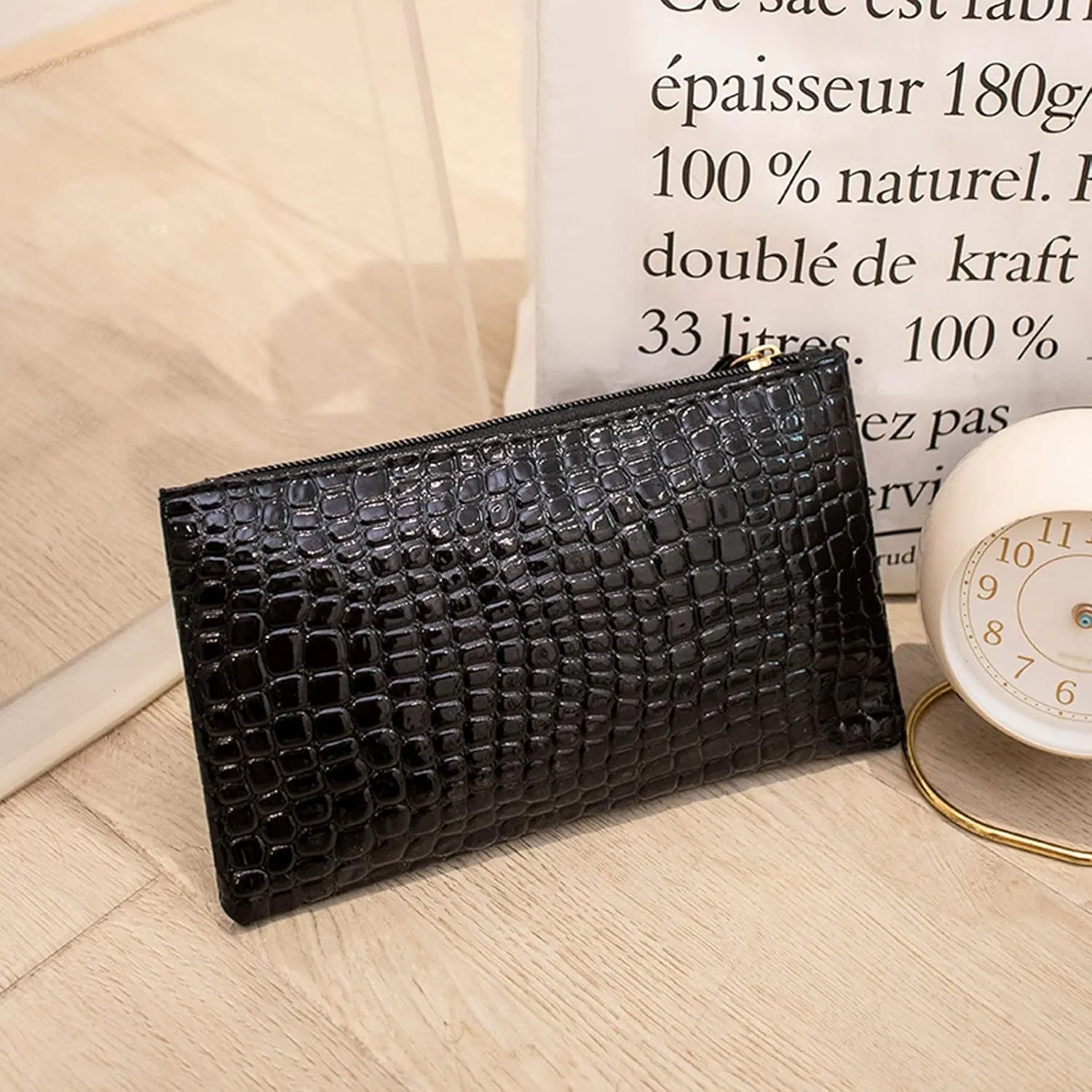 Wallet Women RFID Blocking Small Compact Bifold Luxury Leather Pocket Wallet Ladies Mini Purse with Id Window Vanilla