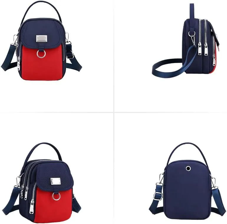 Waterproof Women Crossbody Bag, Lightweight Mini Crossbody Shoulder Phone Bag, Oxford Messenger Bags All-match Cellphone Bag