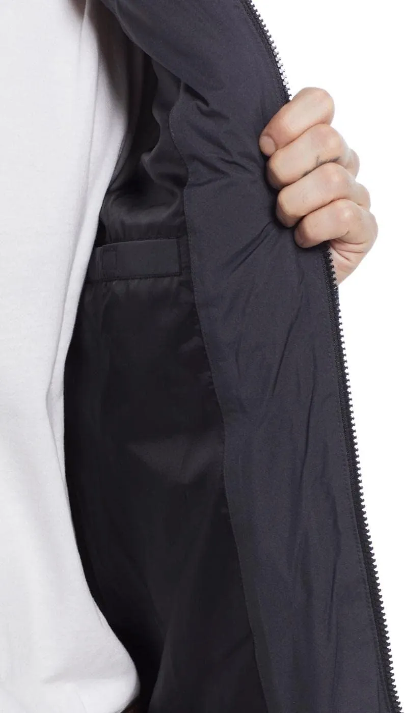 Weatherproof Hooded Puffer Jacket for Men - Water Resistant Bubble Coat for Men | Puffy Alternative Down Jacket