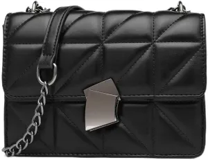 Women Handbags Shoulder Bags, Satchel Tote Bag, Designer Bags Luxury Handbags for Women Tote Bag Ladies Crossbody Shoulder Chains Classic Purses (Color : Black)