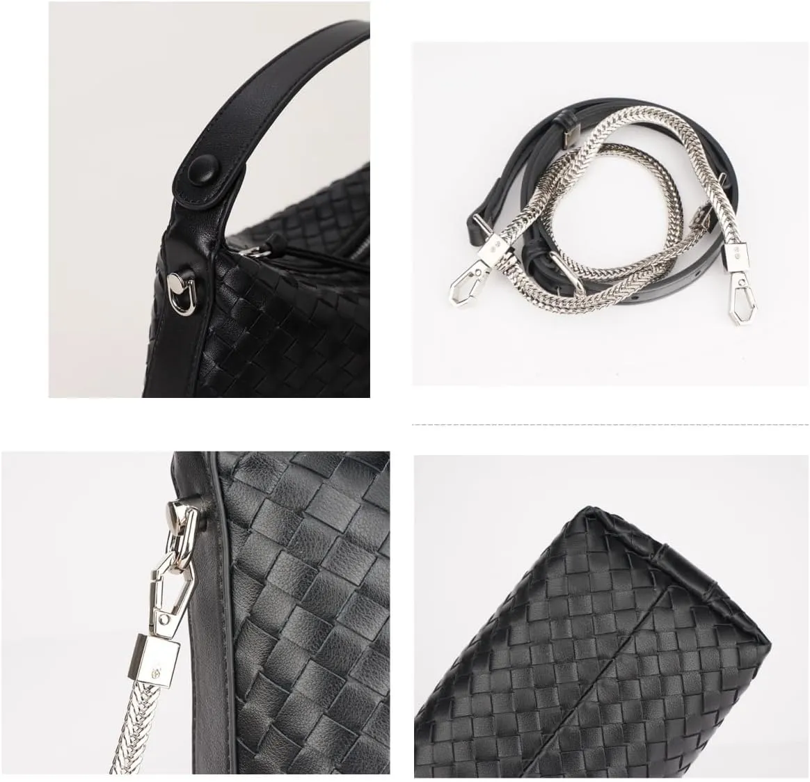 Women's Minority Cowhide Diamond Pattern Handbag Shoulder Crossbody Underarm Bag Pillow Dumpling Bag Versatile Clutch Chic