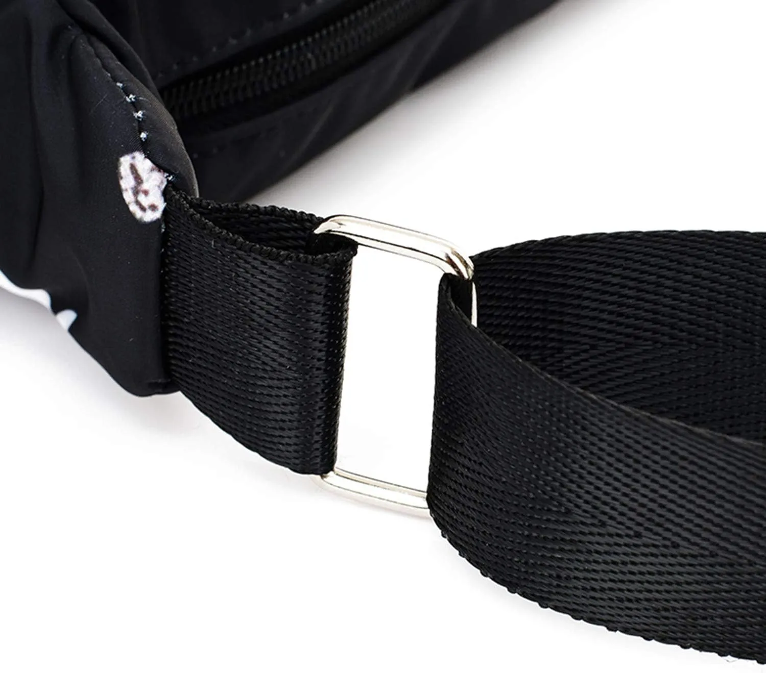 Womens Nylon Floral Shoulder Bag Crossbody Bag Messenger Bags Travel Handbags With Adjustable Strap Waterproof
