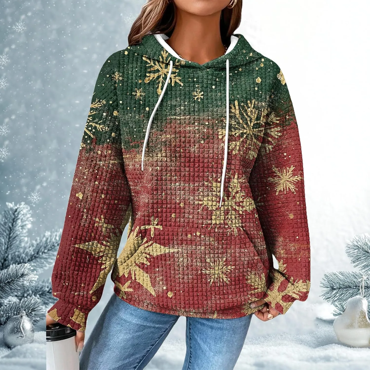 Womens Oversized Lightweight Hoodie Graphic Hooded Sweatshirt Comfy Casual Long Sleeve Loose Fit Trendy Tops