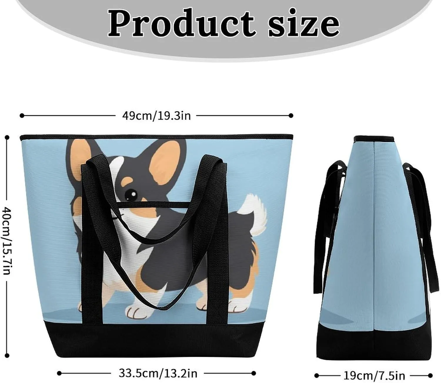 Women's Spacious Thermal Shoulder Bag Stylish Insulated Shopping Tote