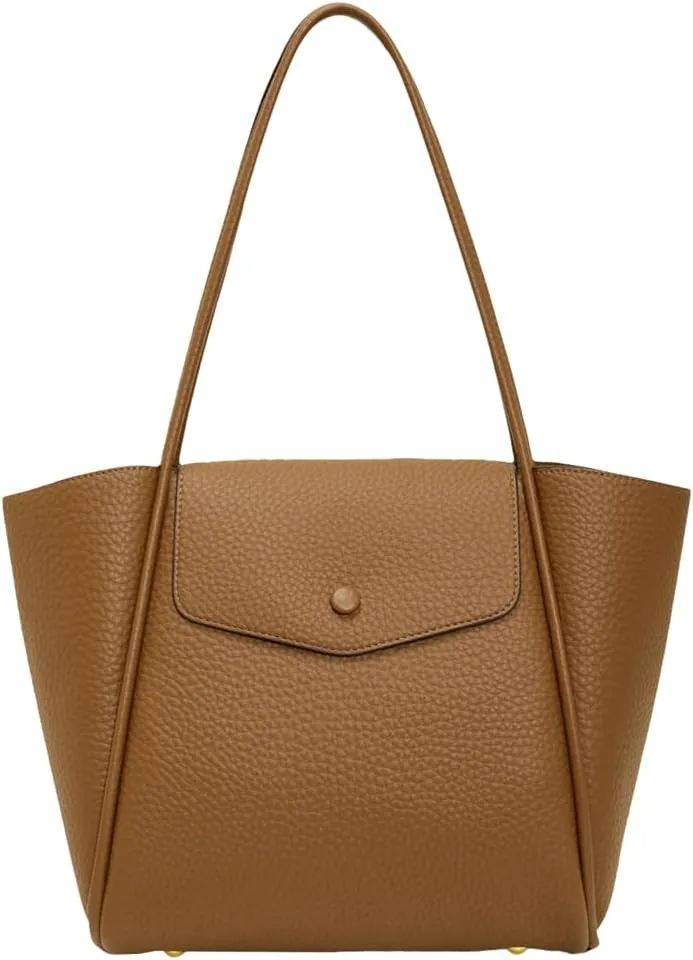 Womens Vegan Leather Tote Bag Stylish Work Shoulder Purse Spacious Shopping Handbag Top Handle Satchels 2pcs