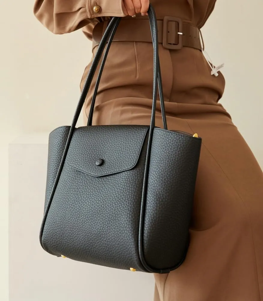 Womens Vegan Leather Tote Bag Stylish Work Shoulder Purse Spacious Shopping Handbag Top Handle Satchels 2pcs
